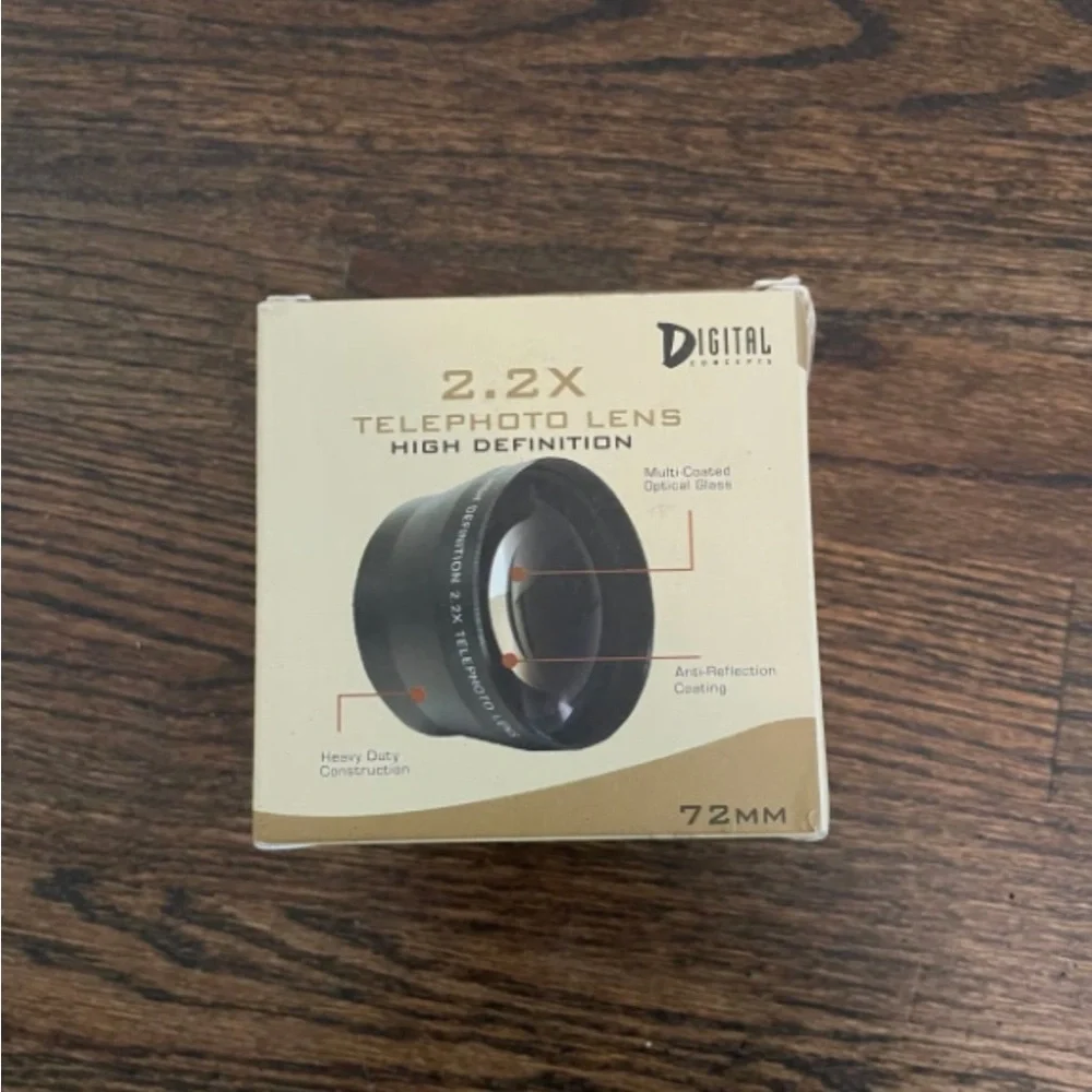 2.2X Professional Telephoto Lens High Definition
